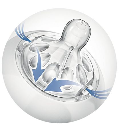Philips Avent Baby Bottle Nipples - 2-Pack - Natural - Fast Flow