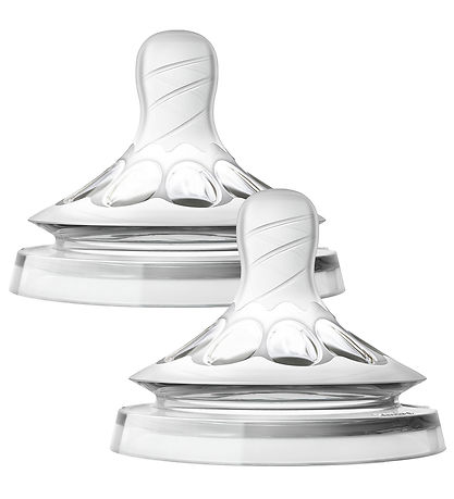 Philips Avent Flaschensauger - 2er-Pack - Natural - Slow Flow Philips Avent Flaschensauger - 2er-Pack - Natural - Slow Flow