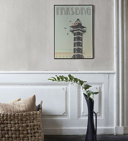 Vissevasse Poster - 30x40 - Frederiksberg - Zoo Tower Vissevasse Poster - 30x40 - Frederiksberg - Zoo Tower