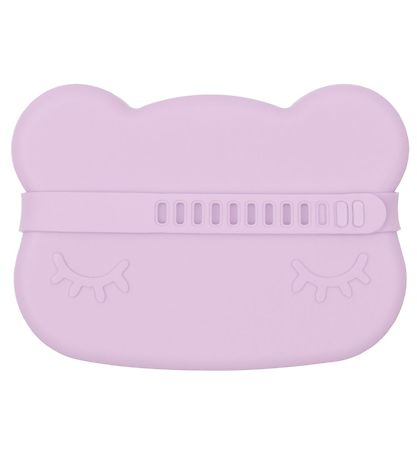 We Might Be Tiny Snackbox - Bear - Silicone - Lavender