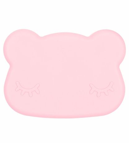 We Might Be Tiny Snackbox - Bear - Silicone - Pink