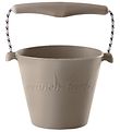Scrunch Bucket - Silicone - 13 cm - Light Grey Scrunch Bucket - Silicone - 13 cm - Light Grey