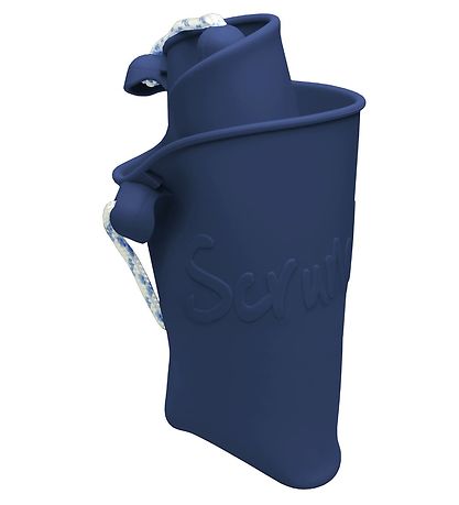 Scrunch Eimer - Silikon - 13 cm - Dunkelblau