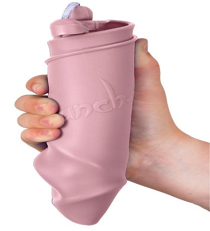 Seau Scrunch - Silicone - 13 cm - Rose Clair Seau Scrunch - Silicone - 13 cm - Rose Clair