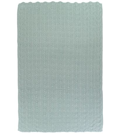 Nørgaard Madsens Blanket - Knitted - 75x100 - Dusty Blue Nørgaard Madsens Blanket - Knitted - 75x100 - Dusty Blue