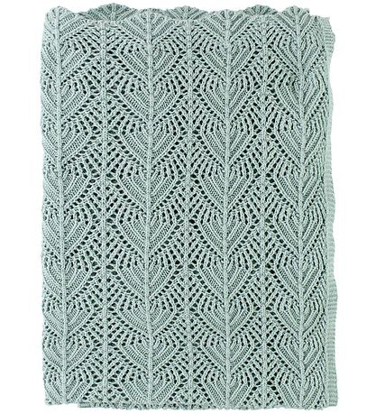 Nørgaard Madsens Blanket - Knitted - 75x100 - Dusty Blue Nørgaard Madsens Blanket - Knitted - 75x100 - Dusty Blue