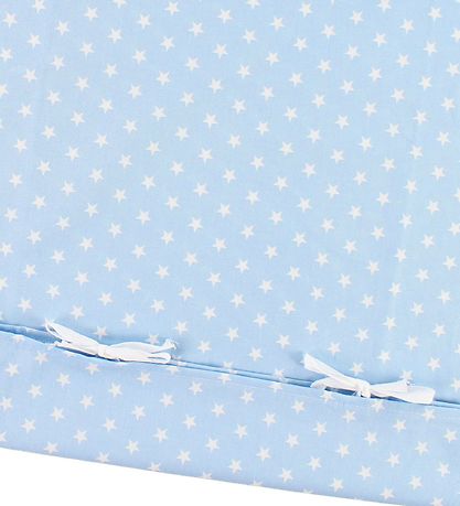Nørgaard Madsens Bettwäsche - Baby - Hellblau m. Sternen