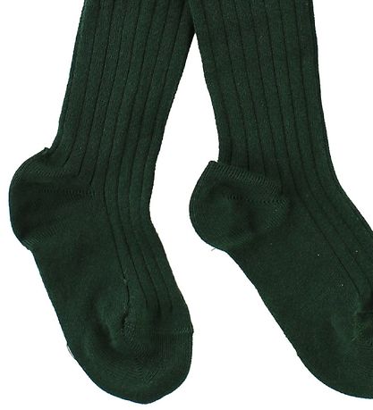 Condor Tights - Rib - Bottle Green Condor Tights - Rib - Bottle Green