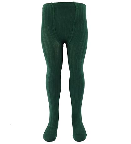 Condor Tights - Rib - Bottle Green Condor Tights - Rib - Bottle Green