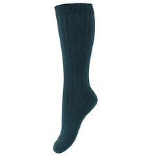 Condor Knee-High Socks - Rib - Petrol Condor Knee-High Socks - Rib - Petrol