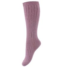 Condor Knee-High Socks - Rib - Lavender Condor Knee-High Socks - Rib - Lavender