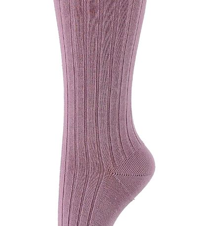 Condor Kniestrümpfe - Rib - Lavendel