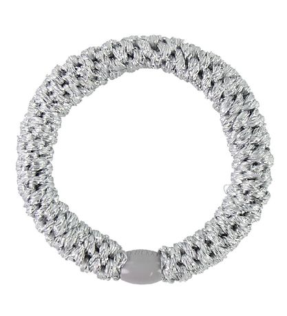 Kknekki Haargummi - Silber Glitzer Kknekki Haargummi - Silber Glitzer
