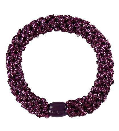 Kknekki Hair Tie - Plum Glitter