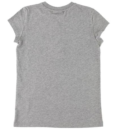 Fendi Kids T-shirt - Grey Melange w. Face