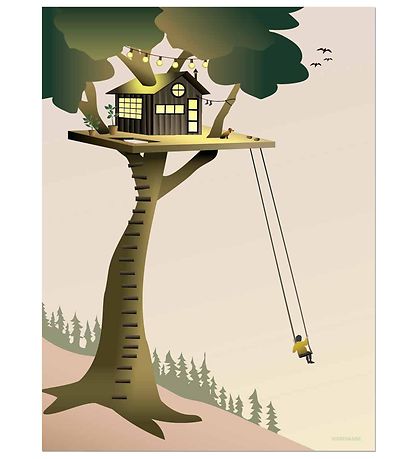 Vissevasse Poster - 30x40 - Tree House Vissevasse Poster - 30x40 - Tree House