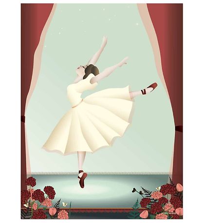 Vissevasse Poster - 30x40 - Ballerina Shoes Vissevasse Poster - 30x40 - Ballerina Shoes
