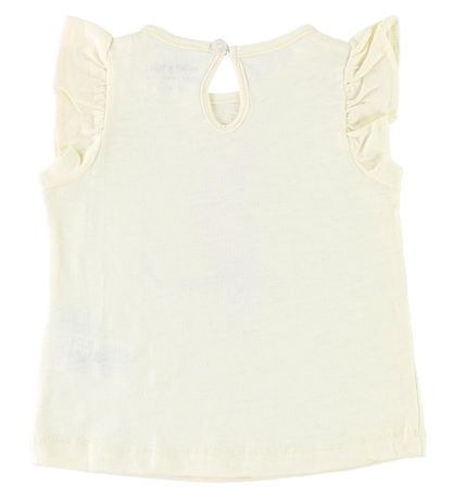 Mini A Ture T-shirt - Decia - White w. Parrot