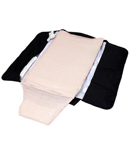 CAMA Copenhagen Muslin Cloths - 2-Pack - 65x40 cm - White/Pink CAMA Copenhagen Muslin Cloths - 2-Pack - 65x40 cm - White/Pink