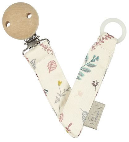 Cam Cam Pacifier Clip - Pressed Leaves Rose