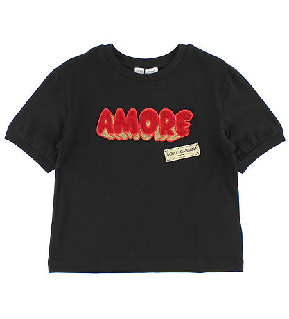 Dolce & Gabbana T-shirt - Black w. Amore