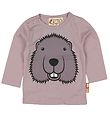 Dier Blouse - Critter - Roze m. Bever Dier Blouse - Critter - Roze m. Bever