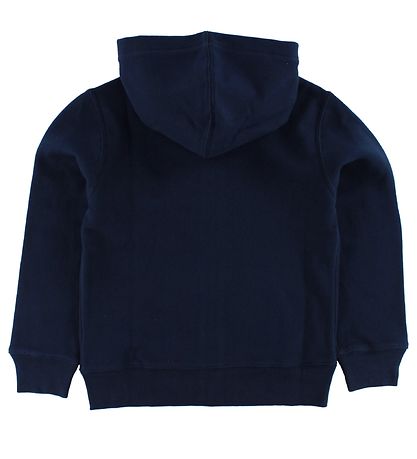 Polo Ralph Lauren Zip Thru Hoodie - Sweat - Navy w. Logo Polo Ralph Lauren Zip Thru Hoodie - Sweat - Navy w. Logo