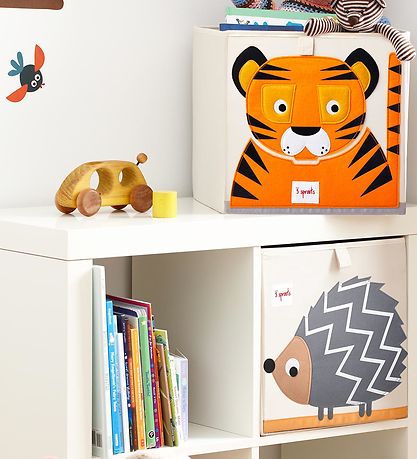 3 Sprouts Storage Box - 33x33x33 - Hedgehog