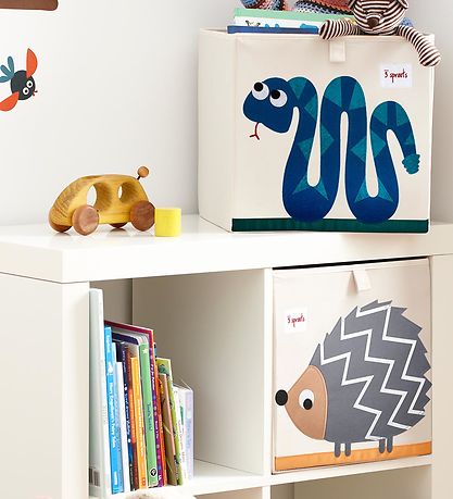 Boîte de rangement 3 Sprouts - 33x33x33 - Tuyau Boîte de rangement 3 Sprouts - 33x33x33 - Tuyau