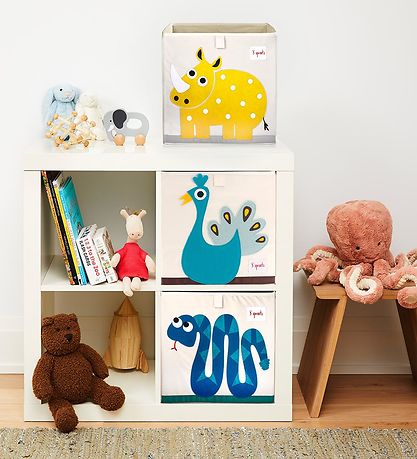 3 Sprouts Storage Box - 33x33x33 - Rhinoceros