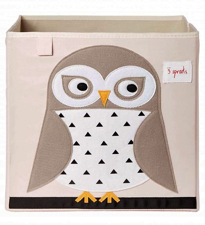 3 Sprouts Storage Box - 33x33x33 - Owl 3 Sprouts Storage Box - 33x33x33 - Owl