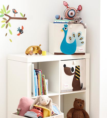 3 Sprouts Storage Box - 33x33x33 - Dog 3 Sprouts Storage Box - 33x33x33 - Dog