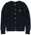 Polo Ralph Lauren Cardigan - Knitted - Navy Polo Ralph Lauren Cardigan - Knitted - Navy