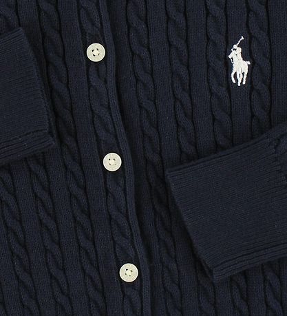 Polo Ralph Lauren Cardigan - Knitted - Navy Polo Ralph Lauren Cardigan - Knitted - Navy