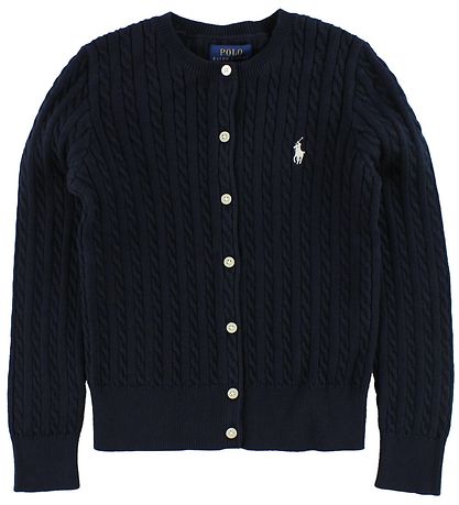 Polo Ralph Lauren Cardigan - Knitted - Navy Polo Ralph Lauren Cardigan - Knitted - Navy