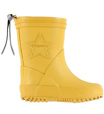 Bisgaard Rubber Boots - Slimfit - Yellow w. Star Bisgaard Rubber Boots - Slimfit - Yellow w. Star
