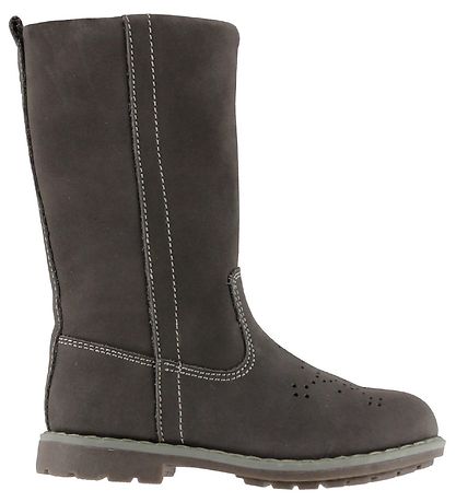 En Fant Suede Boots - Dark Grey En Fant Suede Boots - Dark Grey