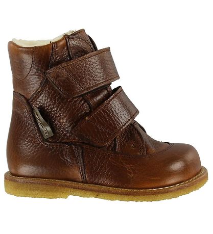 Angulus Winter Boots - Tex - Chestnut w. Lining/Velcro Angulus Winter Boots - Tex - Chestnut w. Lining/Velcro