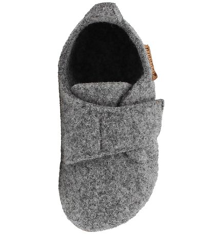 Bisgaard Slippers - Wool - Grey Bisgaard Slippers - Wool - Grey