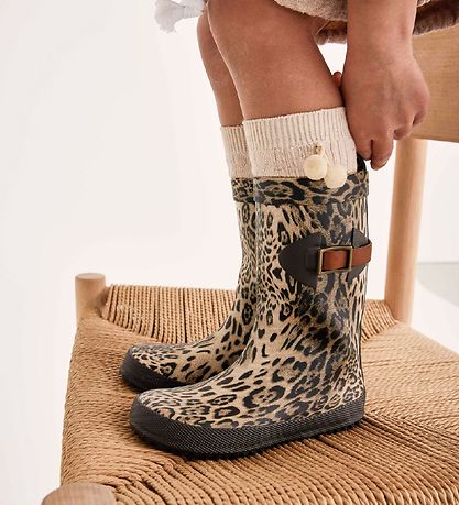 Bisgaard Rubber Boots - Leopard Bisgaard Rubber Boots - Leopard