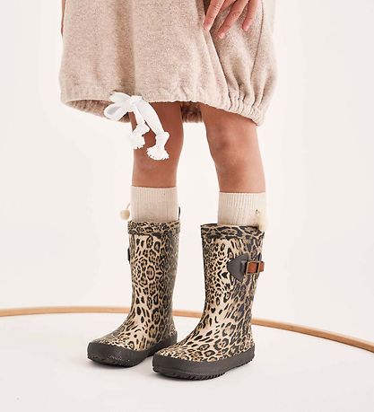 Bisgaard Rubber Boots - Leopard Bisgaard Rubber Boots - Leopard