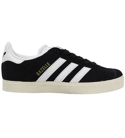 adidas Originals Shoe - Gazelle - Black/White w. Lace