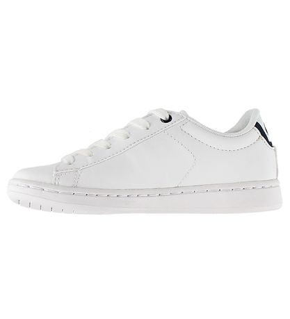 Lacoste Sneakers - Carnaby - White/Navy w. Laces Lacoste Sneakers - Carnaby - White/Navy w. Laces