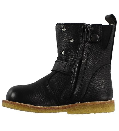 Angulus Vinterkängor - TEX - Svart m. Blixtlås Angulus Vinterkängor - TEX - Svart m. Blixtlås