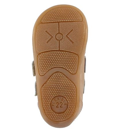 Pom Pom Fyrstu skórnir - Autt - Bleikt Pom Pom Fyrstu skórnir - Autt - Bleikt