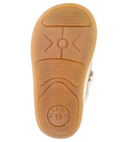 Pom Pom Ballerina Shoes - Powder w. Ivory