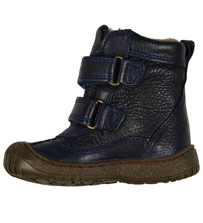 Bisgaard Winter Boots - Ellis - Tex - Navy w. Lining/Velcro
