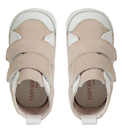 Emporio Armani Pantoffels - Sneakers - Roze/Wit Emporio Armani Pantoffels - Sneakers - Roze/Wit