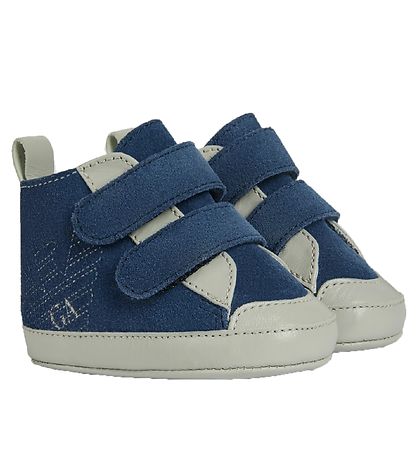 Emporio Armani Hausschuhe - Sneakers - Blau/Grau Emporio Armani Hausschuhe - Sneakers - Blau/Grau