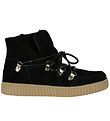 Petit by Sofie Schnoor Winter Boots - Black Suede w. Lace Petit by Sofie Schnoor Winter Boots - Black Suede w. Lace